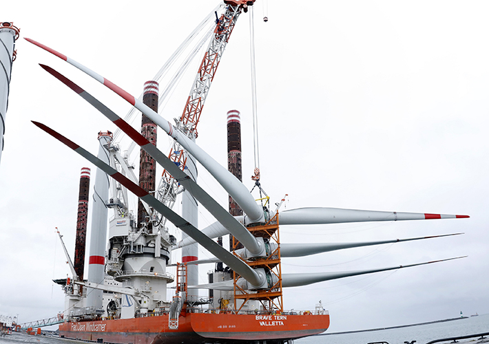 foto noticia Iberdrola inicia la construcción del parque eólico marino Baltic Eagle, de 476 MW.